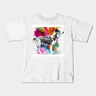 Australian Shepherd x border collie - dog Kids T-Shirt